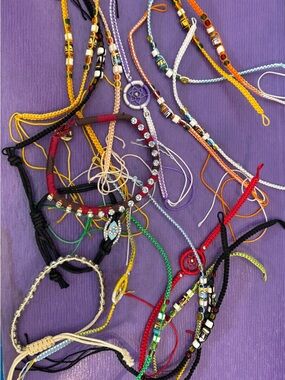 20 NEW Mixed Color Friendship and Assorted Bracelets